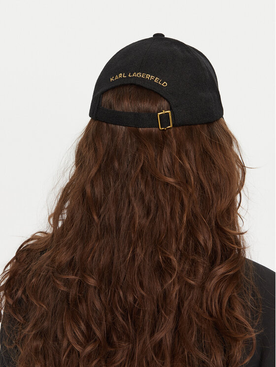 KARL LAGERFELD KARL LAGERFELD Baseball sapka A1W33065 Fekete