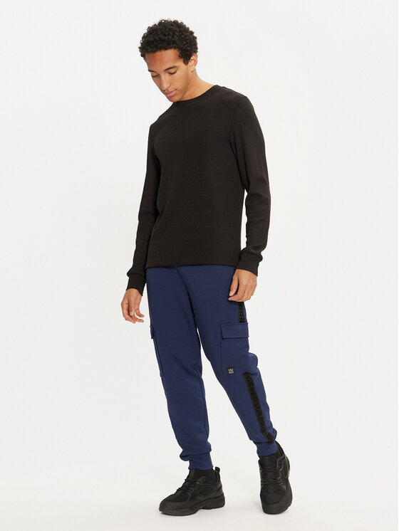 HUGO Hugo Spodnie dresowe Disland 50521407 Granatowy Regular Fit