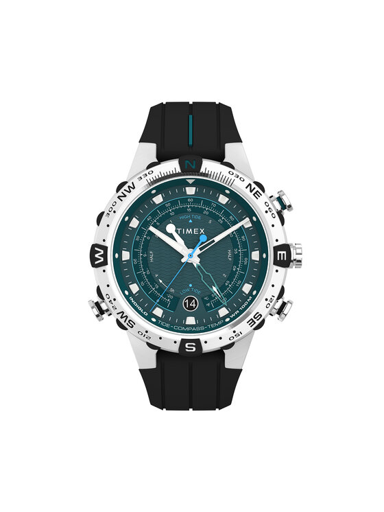 Timex Timex Ročna ura Expedition North Tide-Temp-Compass TW2W24200 Črna