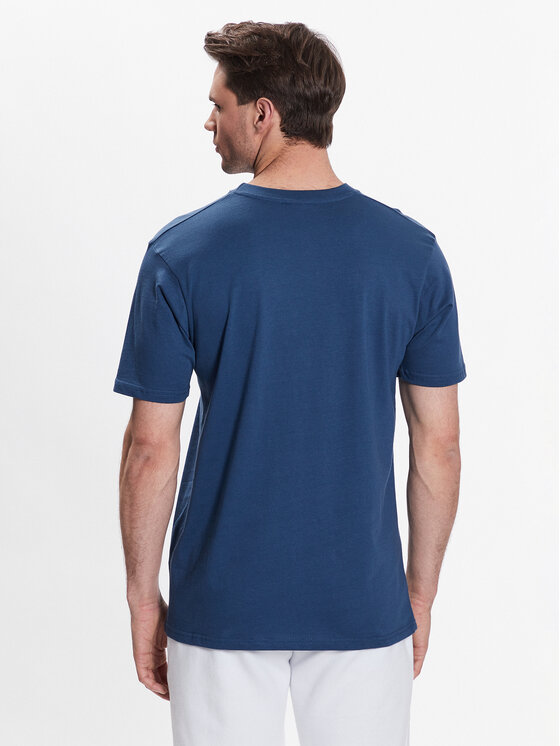 T-shirt Fuenti SHP16469 Blu Regular Fit