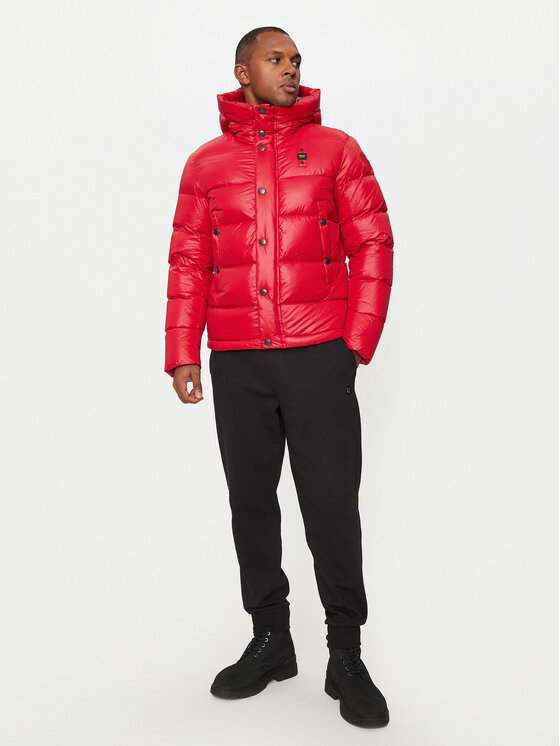 Blauer Blauer Μπουφάν πουπουλένιο 24WBLUC03028 Κόκκινο Regular Fit
