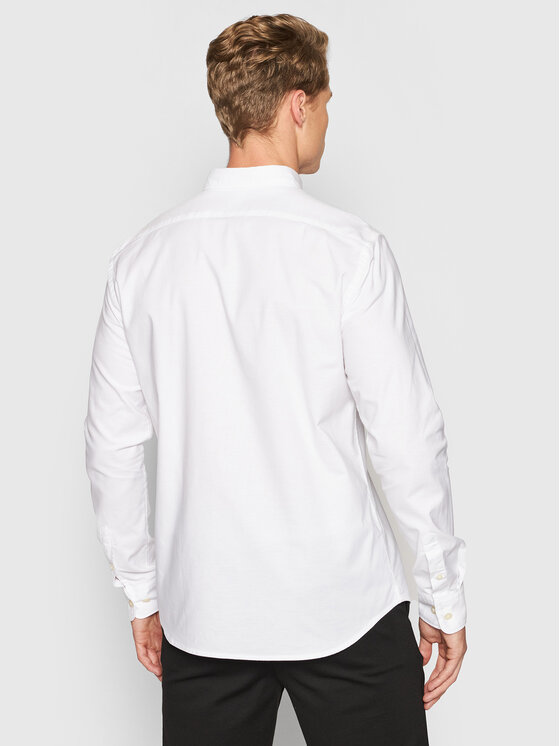Selected Homme Selected Homme Koszula Rick 16077359 Biały Regular Fit
