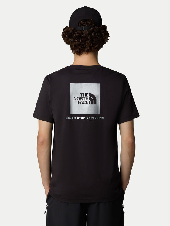 The North Face The North Face T-Shirt NSE Box NF0A8C4V Μαύρο Regular Fit