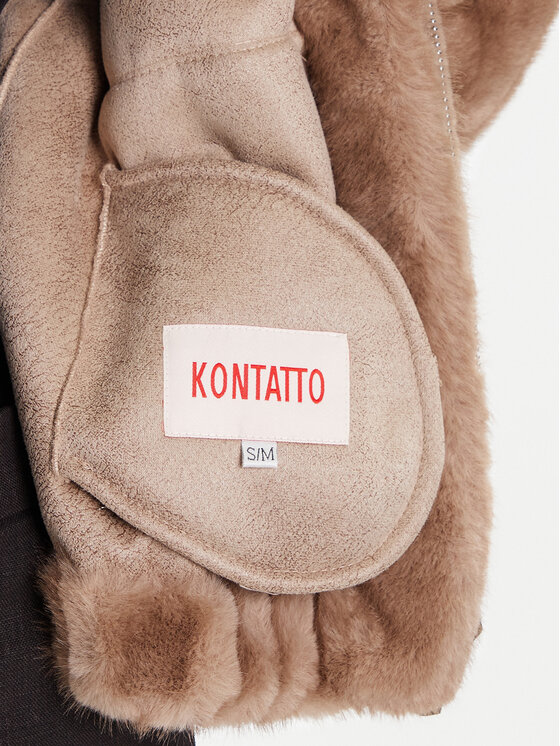 Kontatto Kontatto Krzno Alba GV102N Smeđa Regular Fit