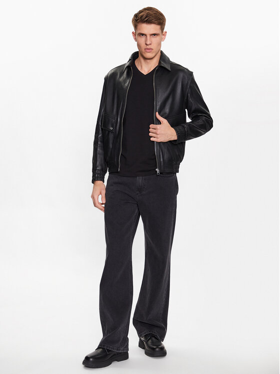 HUGO Hugo Set 2 majice 50325417 Crna Slim Fit