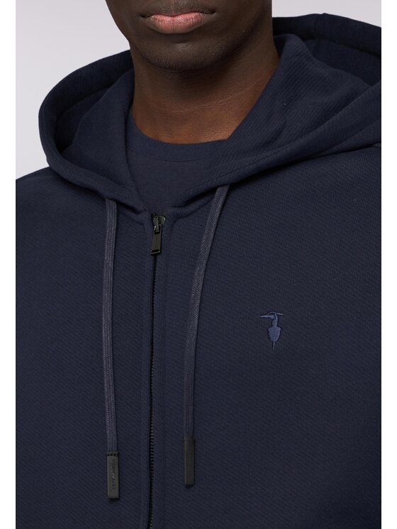 Trussardi Trussardi Felpa G8068000028N034 Celeste Regular Fit