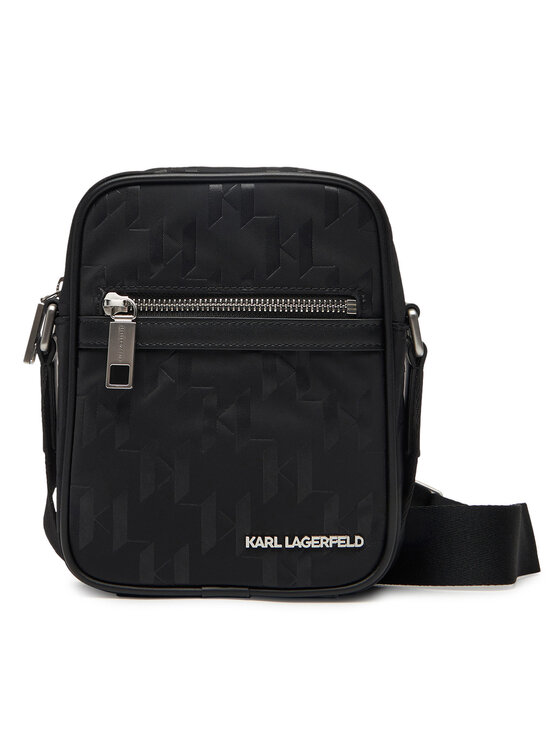 KARL LAGERFELD KARL LAGERFELD Crossover torbica A3M30163 Crna