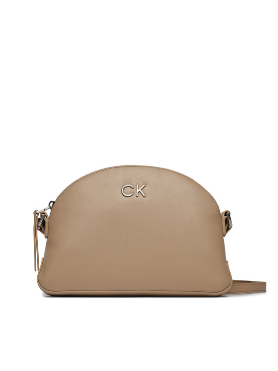 Calvin Klein Torbica Re-Lock Seasonal Crossbody Md K60K611444 Bež