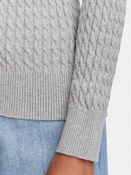 Tommy Hilfiger Tommy Hilfiger Πουλόβερ WW0WW44993 Γκρι Regular Fit
