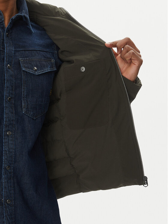 G-Star Raw G-Star Raw Зимно яке Foundation D24276-D518 Зелен Regular Fit