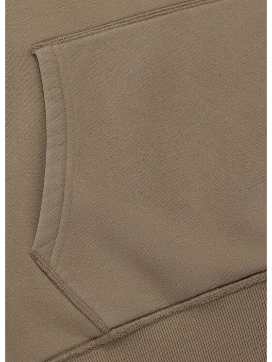 PITBULL PITBULL Bluza Washed ORLANDO Brązowy Regular Fit