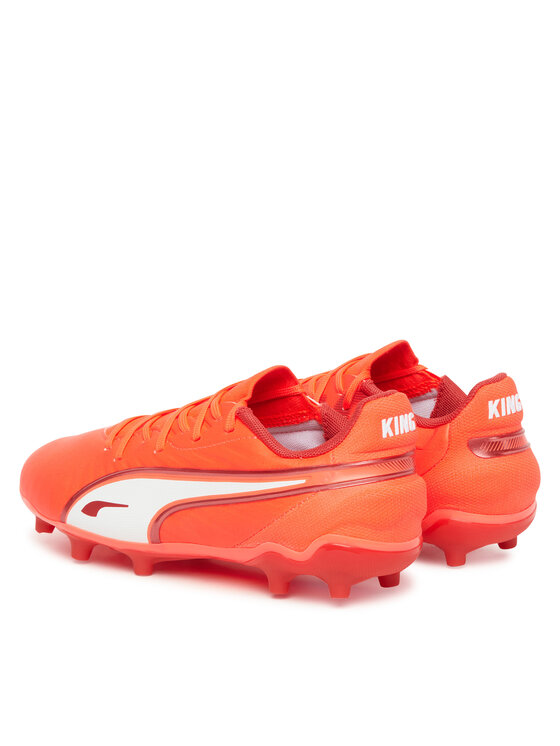 Puma Puma Boty na fotball King Match Fg/Ag Jr 108320 01 Oranžová