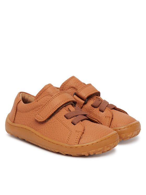 Froddo Froddo Poltopánky Barefoot Elastic G3130285-1 M Hnedá