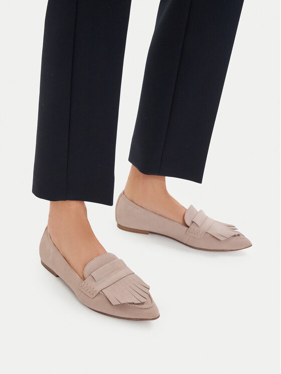 Tamaris Tamaris Loafersy 1-24238-46 Béžová