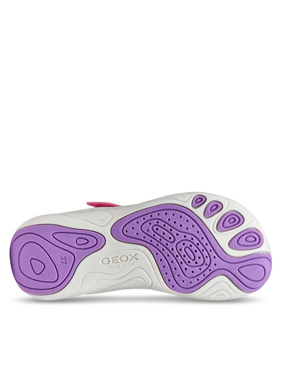 Geox Geox Snīkeri J Foot-Run Girl J65PCA 06K9J CE88Q D Rozā
