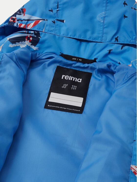 Reima Reima Neperšlampanti striukė Hete 5100168D Mėlyna Regular Fit