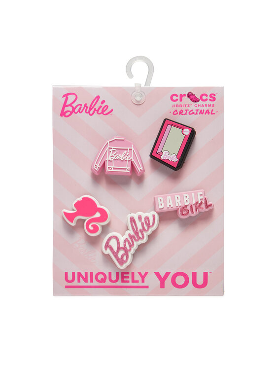 Accesorii pentru pantofi Crocs Jibbitz Barbie 5Pck 10012070 Colorat