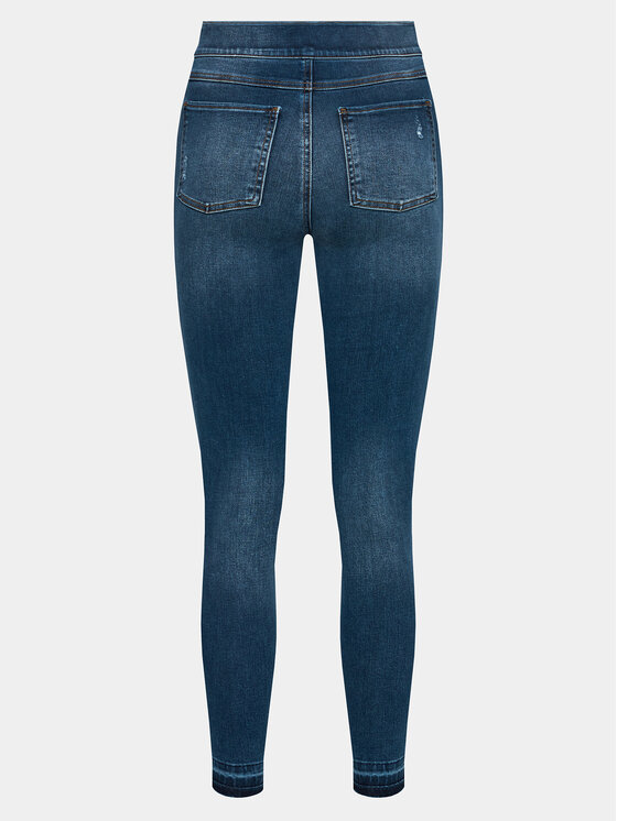 SPANX Jeans Distressed 20203R Dunkelblau Skinny Fit