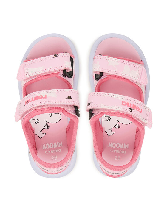 Reima Reima Sandály Moomin Bungee 5400089M-4251 Růžová