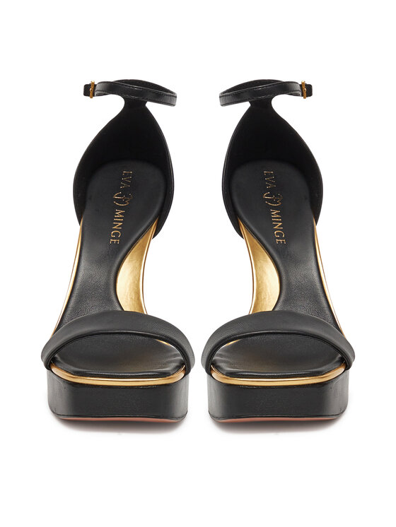Eva Minge Eva Minge Sandalen LILY-LT1519-1 Schwarz