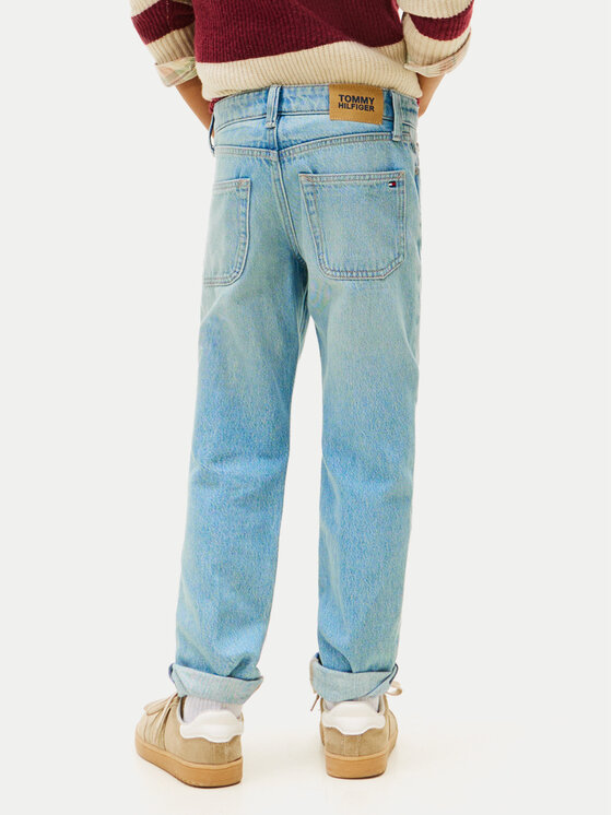 Tommy Hilfiger Tommy Hilfiger Džínsy KB0KB10035 S Modrá Regular Fit