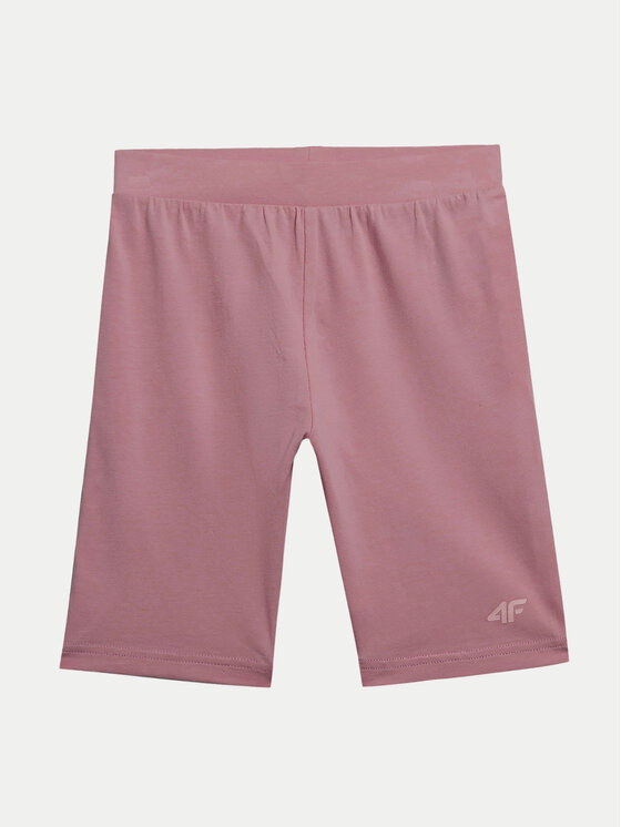 4F 4F Szorty sportowe 4FJWSS24TTIGF129 Różowy Slim Fit