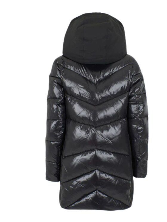 Yes Zee Yes Zee Kurtka zimowa Giubbino donna Czarny Regular Fit