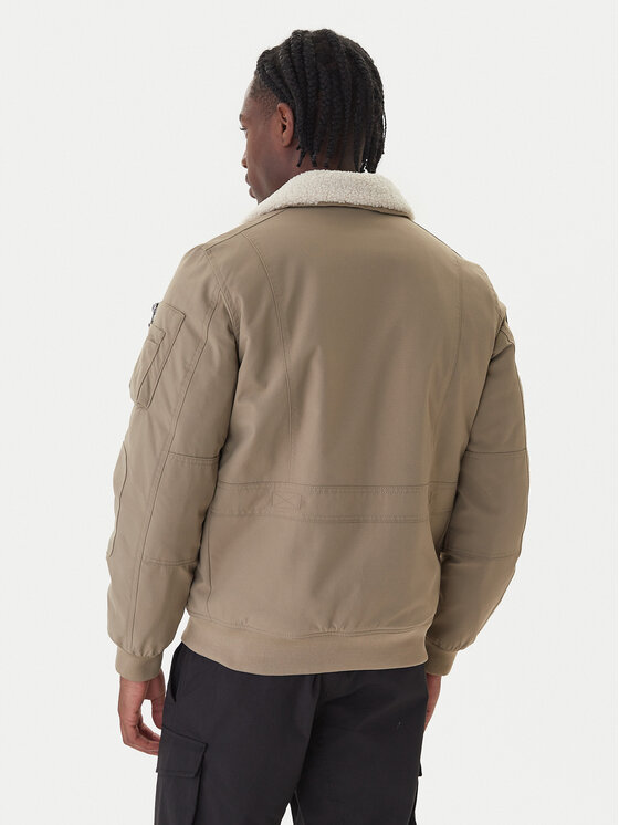 Aeronautica Militare Aeronautica Militare Bomber 252AB3024UCT03151 Kaki Regular Fit