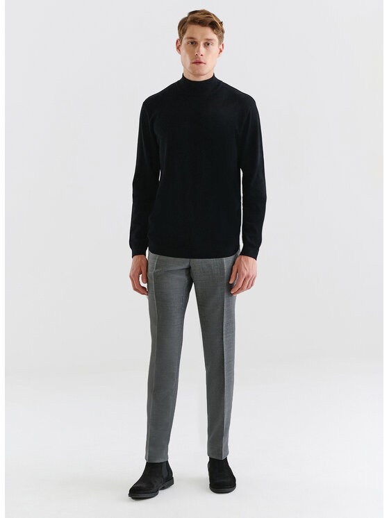 Pako Lorente Pako Lorente Sweter P23WF-2X-014 Czarny Regular Fit