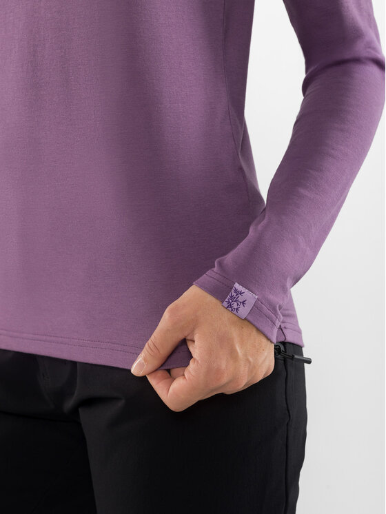 Viking Viking Bluzka Escalante Fioletowy Regular Fit
