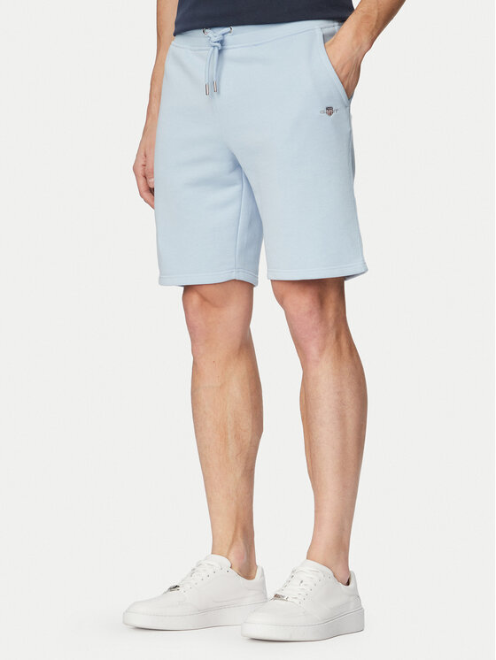 Gant Szorty sportowe 2009027 Niebieski jasny Regular Fit