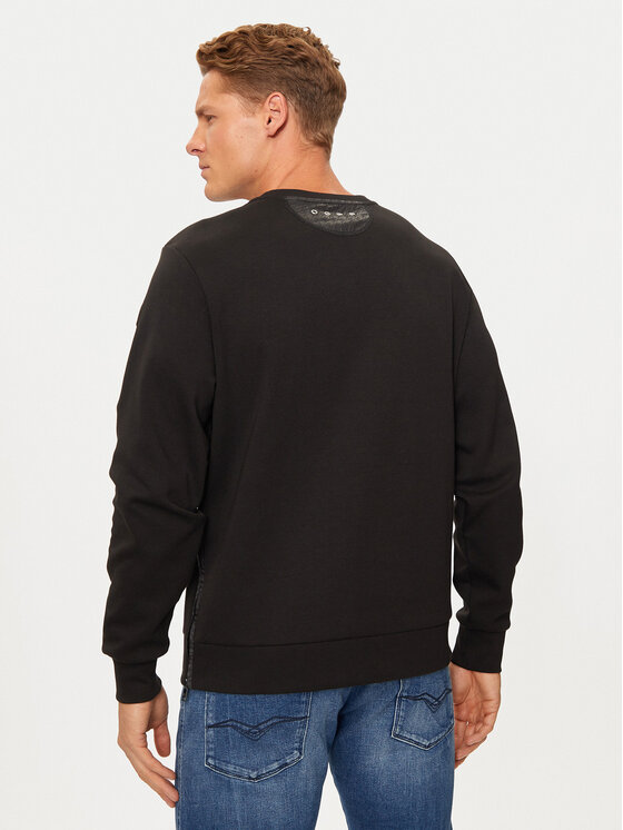 La Martina La Martina Longsleeve ZMF311 FP571 Μαύρο Regular Fit