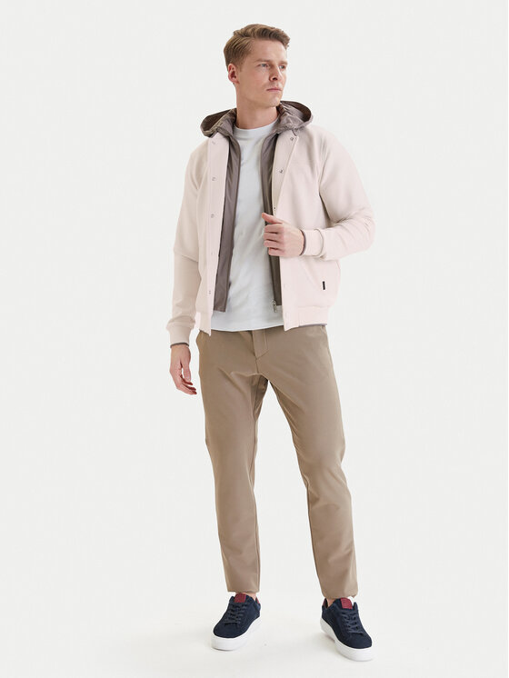 Bugatti Bugatti Übergangsjacke 8750-75062C Écru Modern Fit