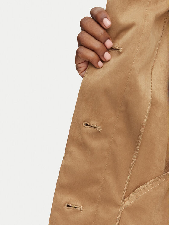 Guess Guess Bunda z imitace kůže W6GL45 W2466 Světle hnědá Regular Fit