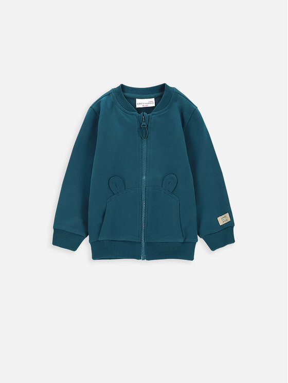 Coccodrillo Coccodrillo Sweatshirt ZC3132201SBN Grün Regular Fit
