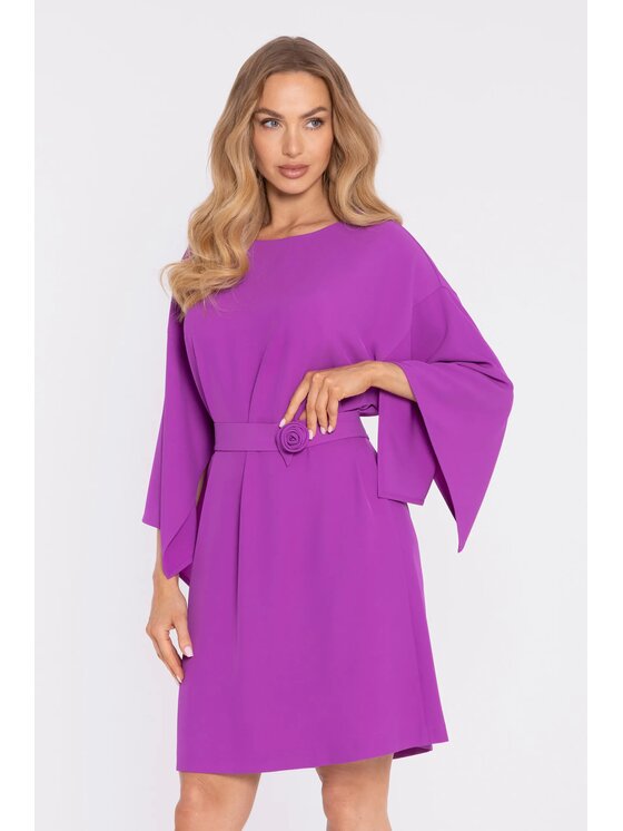 Made of Emotion Made of Emotion Abito da cocktail M908 Rosa A-Line Fit