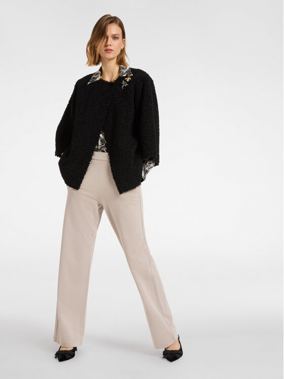 Elena Mirò Elena Mirò Pantaloni di tessuto P062Z000139N002 Écru Regular Fit