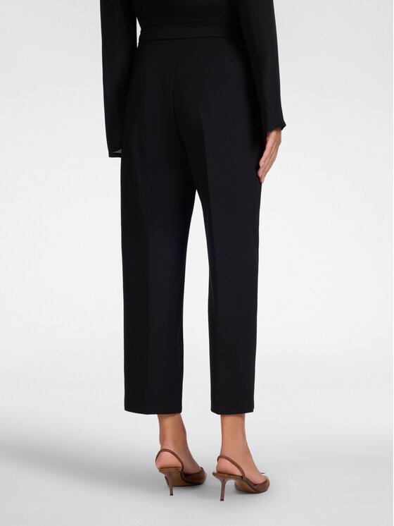 Elena Mirò Elena Mirò Pantaloni di tessuto P801P000576N033 Nero Regular Fit