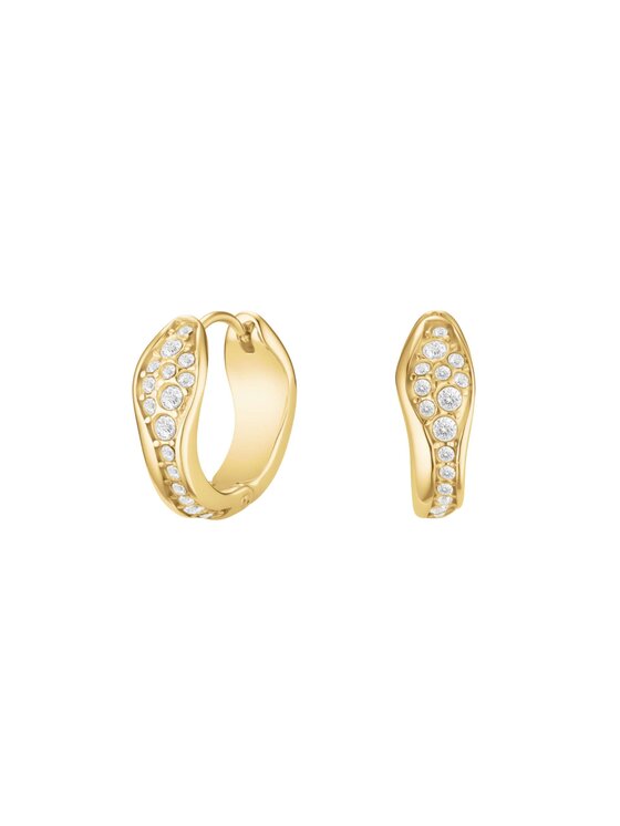 Rosefield Rosefield Kolczyki Pavé Collection Złoty