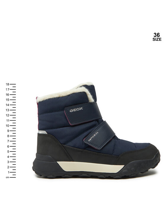 Geox Geox Čizme za snijeg J Trekkyup Girl B Ab J46M7B 0FU50 C4002 D Tamnoplava