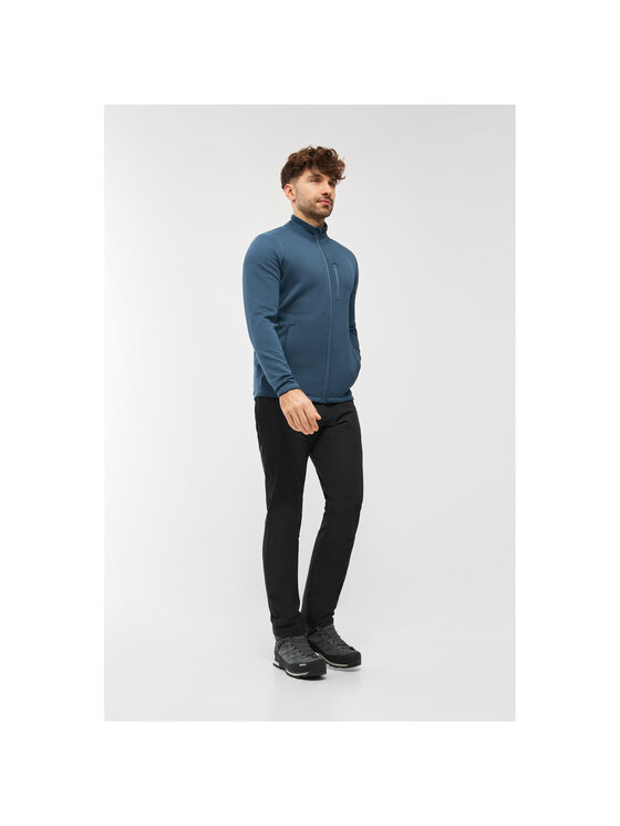 Viking Viking Bluza Admont Full Zip Man Granatowy Regular Fit