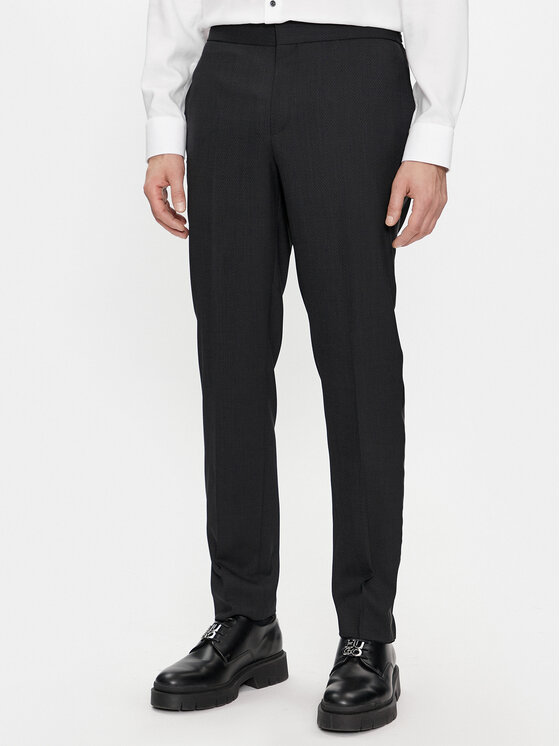 HUGO Hugo Uzvalks Henry/Getlin241E1 50507120 Melns Slim Fit