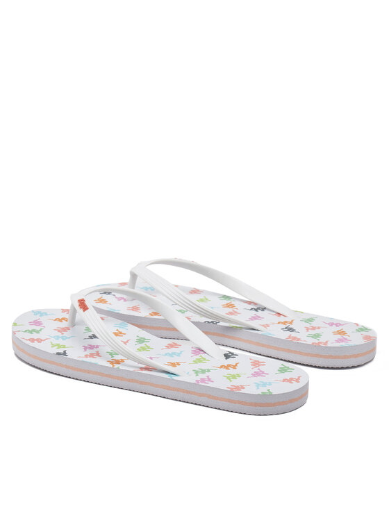 Kappa Kappa Σαγιονάρες 351C22W White - Pink Coral - Pink Fuchsia Έγχρωμο