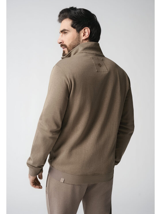 Volcano Volcano Bluza B-LENOX Beżowy Regular Fit