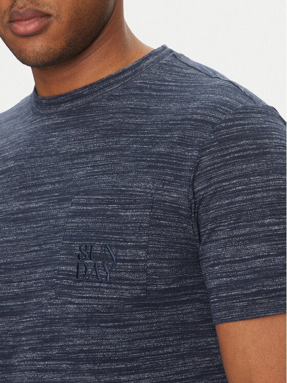 Blend Blend T-Shirt 20718299 Granatowy Regular Fit