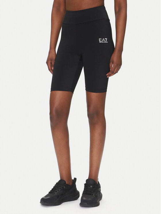 EA7 Emporio Armani EA7 Emporio Armani Kolesarske hlače 7W000511 AF12625 UC001 Črna Slim Fit