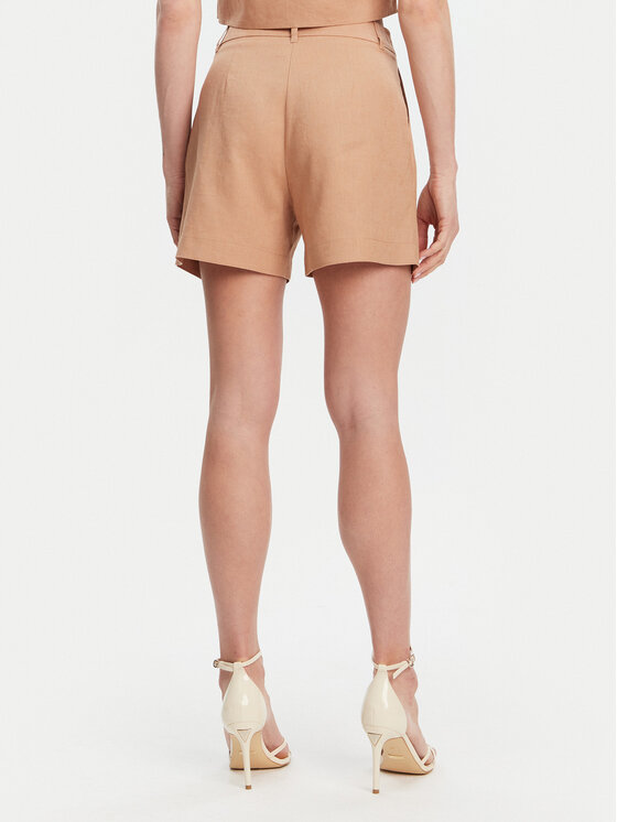 Gaudi Gaudi Шорти от плат 511BD25038 Кафяв Regular Fit