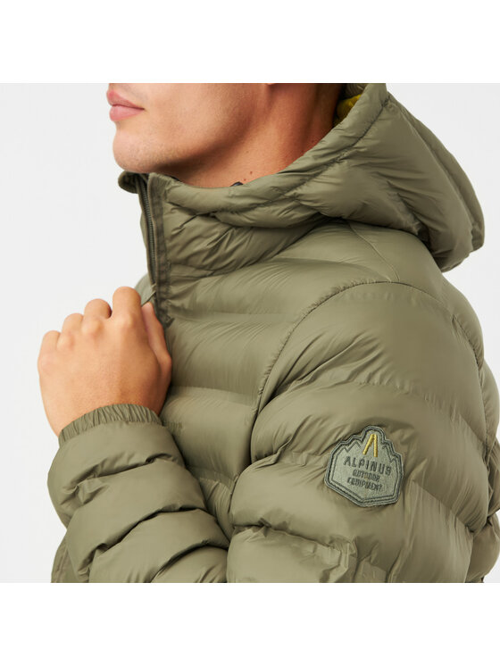 Alpinus Alpinus Kurtka przejściowa Ajusco Zielony Regular Fit