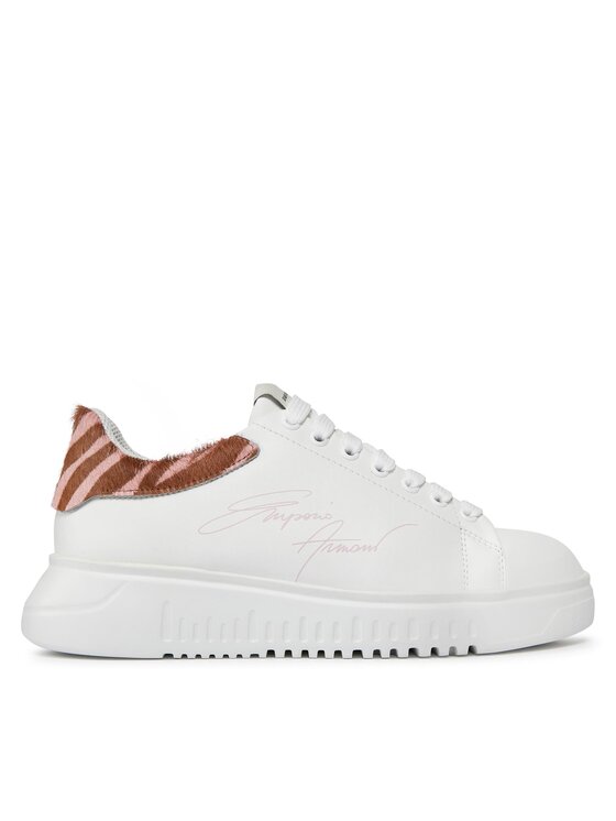 Emporio Armani Emporio Armani Снікерcи X3X024 XN388 R297 Білий