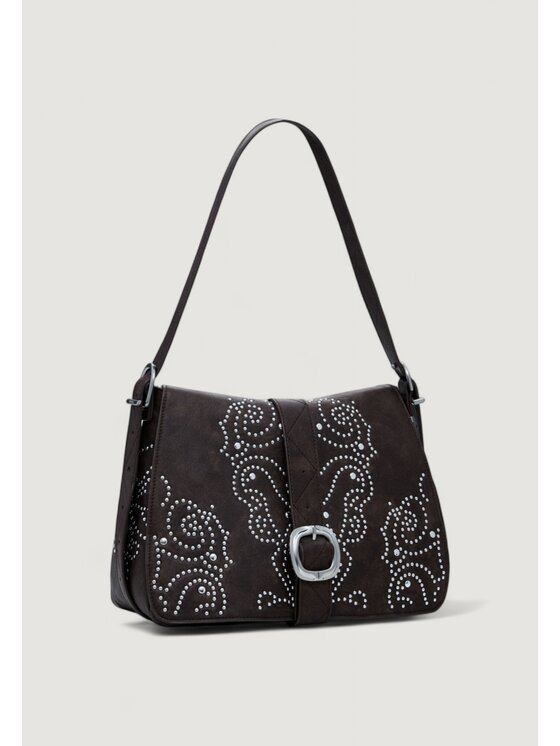 Desigual Desigual Torba BAG_POKER FACE POSADA Brązowy